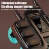 2024 New Ab Wheel Roller with Elbow Support - Automatic Rebound Abdominal Wheel Roller, The Upgraded Four-wheel Abdominal Wheel Core Workout Equipment Home Gym Abs Machine
