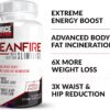 FORCE FACTOR LeanFire with Next-Gen SLIMVANCE Advanced Thermogenic Fat Burner for Weight Loss with B Vitamins and Capsimax to Boost Metabolism, Increase Energy, and Enhance Focus, 60 Capsules