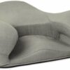 "Ergonimically Correct for the Human Physiology" Zen Yoga Ergonomic Chair Foam Cushion Home or Office (Dove Grey Fabric)