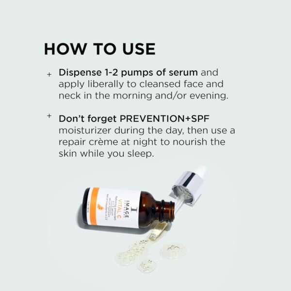 IMAGE Skincare, VITAL C Hydrating Vitamin A C E Serum, Brightening Complex, 1 fl oz