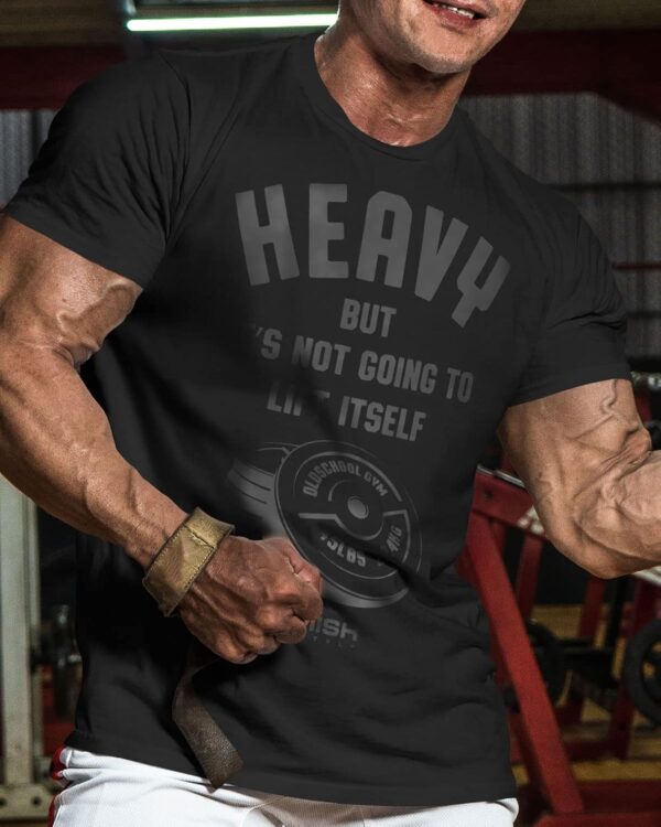 Lift Heavy Motivational Workout Shirts for Men Cool T-Shirt