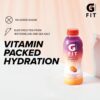 Gatorade Fit Electrolyte Beverage, Healthy Real Hydration, Watermelon Strawberry, 16.9.oz Bottles (12 Pack)