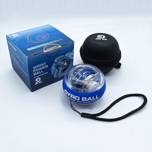 Wrist Trainer Ball Auto-Start Wrist Strengthener Gyroscopic Forearm Exerciser Gyro Ball for Strengthen Arms, Fingers, Wrist Bones and Muscles