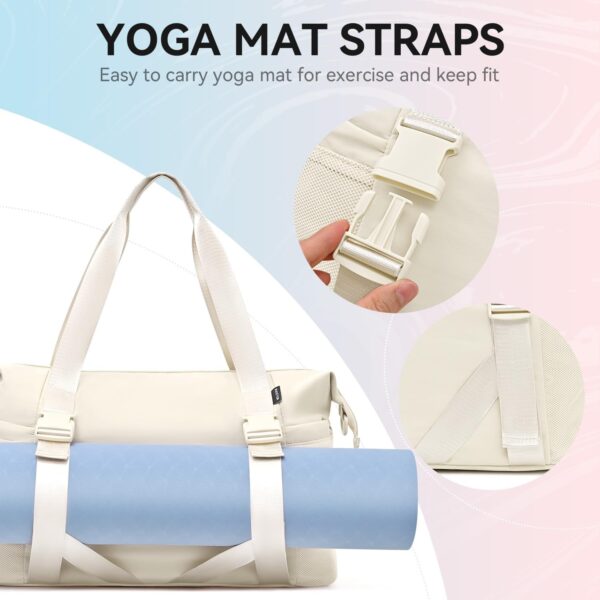 MAXTOP Gym Bag for Women Yoga Tote Bag Travel Duffle Bag Weekender Carry on Overnight Bags Personal Item Bag