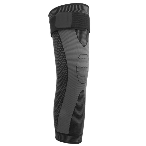 Sport Compression Kneecap Lengthen Outdoor Fitness Bandage Leg Guard Sleeve Gear for Unisex (L)