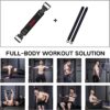 INNSTAR Resistance Bands Bar Exercise Bands Attachment 38" Black Max Load 800lb for Home Gym Workout Full Body Workout Power Lifting Fitness Bar
