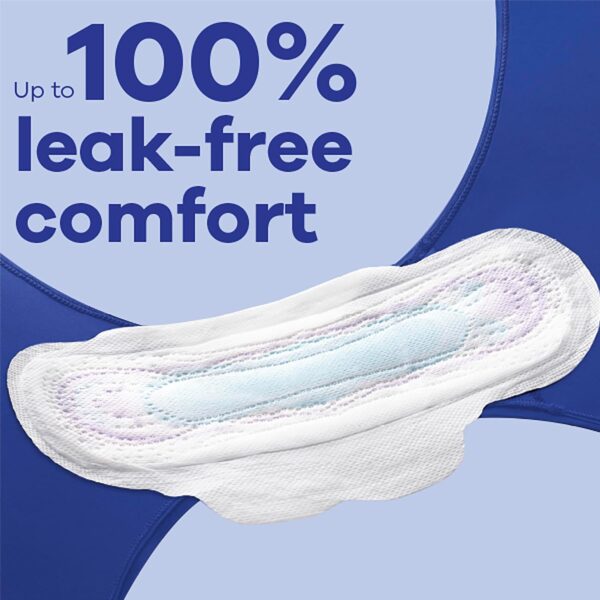 Always Ultra Thin Feminine Pads with Wings for Women, Super Absorbency, Unscented, Size 2, 126 Count