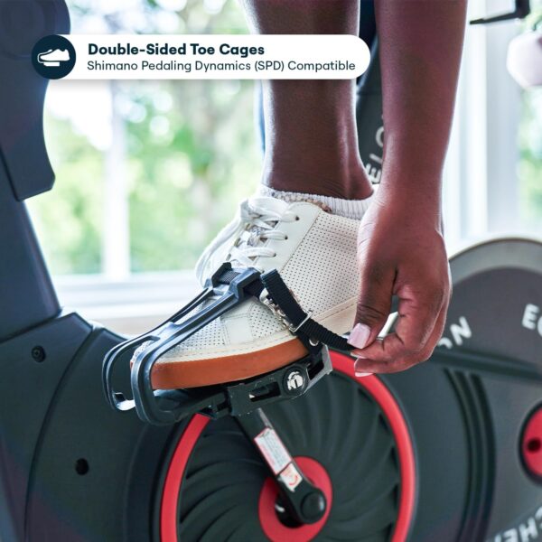 Echelon Smart Connect Fitness Bike + 30-Day Free Membership, Cushioned Seat, Bluetooth, Solid Design, Cycling, Instructors, Classes, 32 Levels