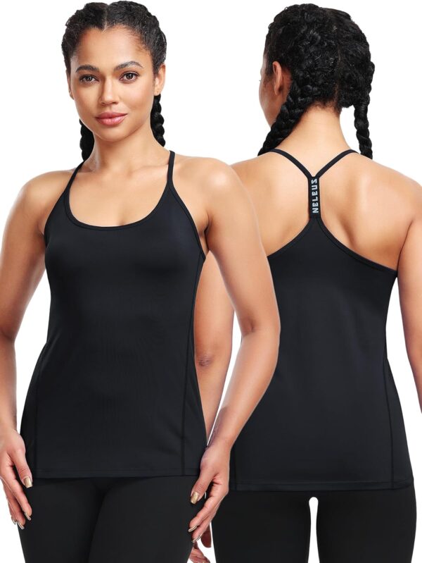 NELEUS Women's Workout Tank Top Racerback Yoga Tanks Athletic Gym Shirts