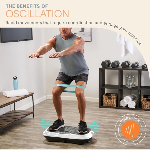 71mtLzGNCGL._AC_SL1500_.jpg Lifepro Waver Vibration Plate Exercise Machine – High-Intensity Vibration for Muscle Activation, Full-Body Workout Vibrating Platform with Loop Bands, Fitness Equipment for Strength Toning & Fat Loss