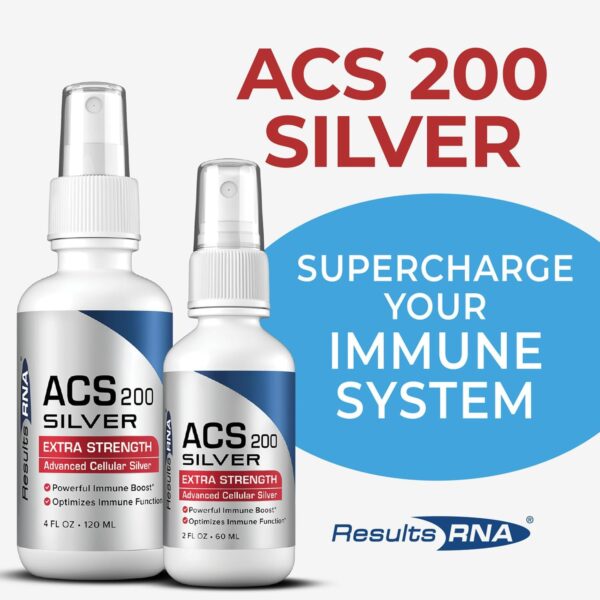 Results RNA – Total Body Detox Extra Strength System – ACS 200 Silver & ACZ Nano Zeolite are Clinically Proven to Detoxify & Boost Immunity. Recommended by Doctors Worldwide (2 oz)