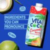 Vita Coco Coconut Water, Peach & Mango - Naturally Hydrating Electrolyte Drink - Smart Alternative to Coffee, Soda, and Sports Drinks - Gluten Free - 16.9 Fl Oz (Pack of 12)