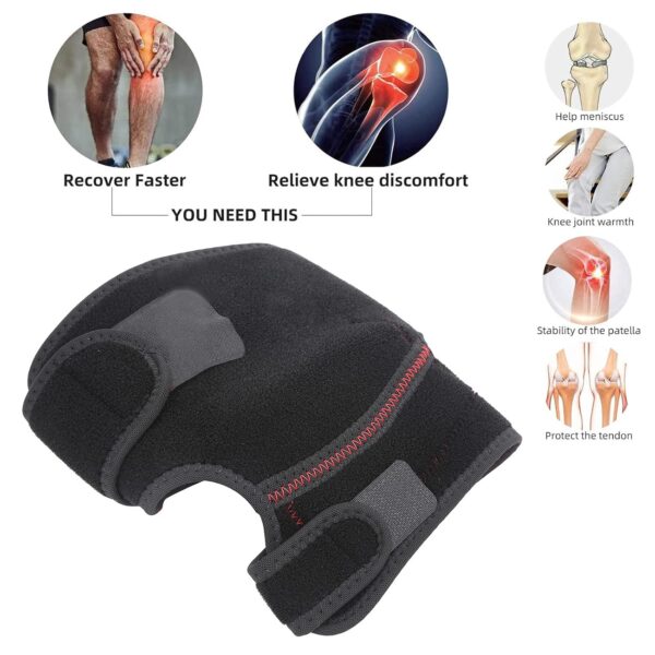 Outdoor Neoprene Sports Kneepad, OK Cloth Elastic Knee Pad, Collision Avoidance Support Outdoor Fitness Gear