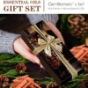 Essential Oils Set, Men Scents Fragrance Oil Aromatherapy Essential Oils Kit for Diffuser (6x10ML) - Sandalwood, Cedar, Leather, Sweet Tobacco, Rum, Cologne Aromatherapy Oils for Men, Gift for Men