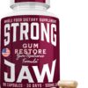 Gum Restore Supports Gum Repair for Receding Gums Treatment, Inflamed Gums & Gum Recession Treatment, Gum Restore Gum Health Supplements Gum Regrowth, Made in USA, 180 Capsules 1 Month Supply, Non-GMO