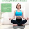 Anycosy Meditation Cushion,Soft Floor Seat Pillow for Outdoor Yoga Tatami Fireplace Living Room
