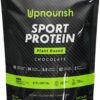 Vegan Sport Protein Powder Chocolate 20 servings – 30g Plant Based Protein, VELOSITOL, BCAAs, Organic Greens & Fruits, Probiotics, Tart Cherry for Post Workout Recovery, Inform Sports Certified Keto