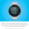 Garmin Forerunner 265S Advanced Multisport Touchscreen Smartwatch, Whitestone | Heart Rate Monitor, Training Stats, Daily Suggested Workouts, Up to 15 Day Battery Life with Signature Gift Bundle
