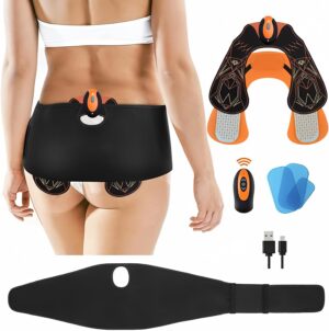 FOPIE HIPS Trainer, ABS Stimulator Electronic Muscle Toner, Smart Wearable Butt Lifting Machine, Body Beauty Intelligent Wireless Fitness Apparatus for Men Women