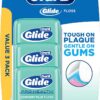 Oral-B Comfort Plus Glide Dental Floss Pack, Mint, 3 Count