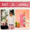 Salud 2-in-1 Hydration Packets + Immunity Electrolytes Powder, Guava - Guayaba Agua Fresca Drink Mix, Elderberry, Dairy & Soy Free, Non-GMO, Gluten Free, Vegan, Low Calorie, 1g Sugar (15 Servings)