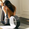 Yoga Circle Wheel, Back Cracker, Yoga Wheel for Back Pain & Stretching, Wheel Foam Roller, Back Wheel Roller, Yoga Tools