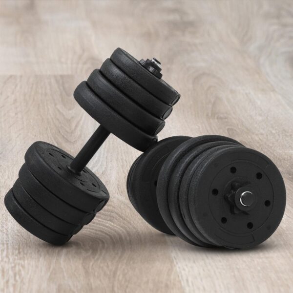 Adjustable Dumbbell Weight Set 4 in 1 Set with Anti-slip Grip Professional Exercise & Fitness Equipment Dumbbells Set for Strength Training Home Gym Workouts