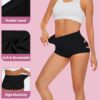 Scrunch Booty Shorts for Women V Back High Waisted Yoga Shorts Cut Out Rave Bottoms Butt Lifting Short Mini Hot Pants