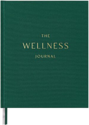 And Per Se Wellness Journal-Daily Mental Health And Gratitude Journal For Women & Men, Undated Self Care Planner With Goal & Reflection - Hardcover (Green)