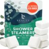 Shower Steamers Aromatherapy - USA Made with Natural Ingredients & Eucalyptus Essential Oil, Large Shower Bombs for Cold and Flu, Valentines Day Gifts, Relaxation Spa Gifts for Women & Men