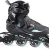 Men's Adult Inline Skate - Micro Delte High Performance Roller Skates Blades for Men, Indoor Outdoor and Fitness Black