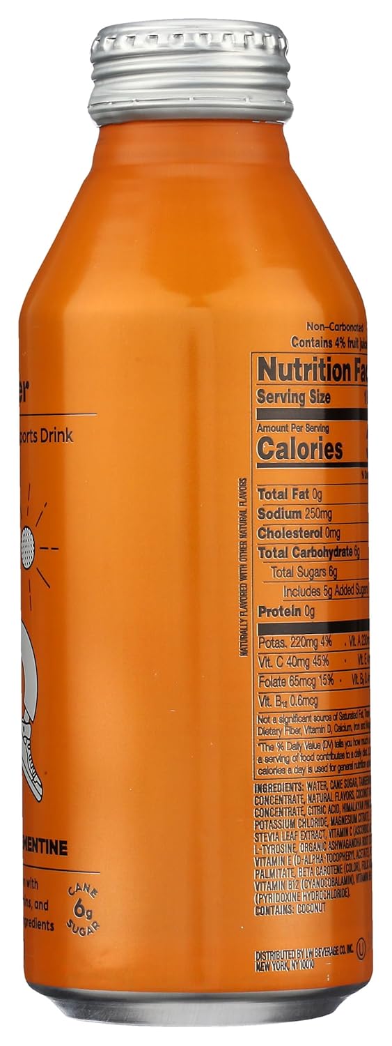 Local Weather Orange Clementine Sports Drink, 16 FZ