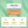 The Honey Pot Company - Herbal Sanitary Pads for Women - Heavy Flow Overnight w/Wings - Infused w/Essential Oils for Cooling Effect & Organic Cotton Cover - Feminine Care - FSA & HSA - 16 ct