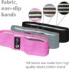 Fittest Pro by Limm Resistance Bands for Legs and Butt, Fabric Exercise Loop Bands Yoga, Pilates, Rehab, Fitness and Home Workout, Strength Bands for Booty