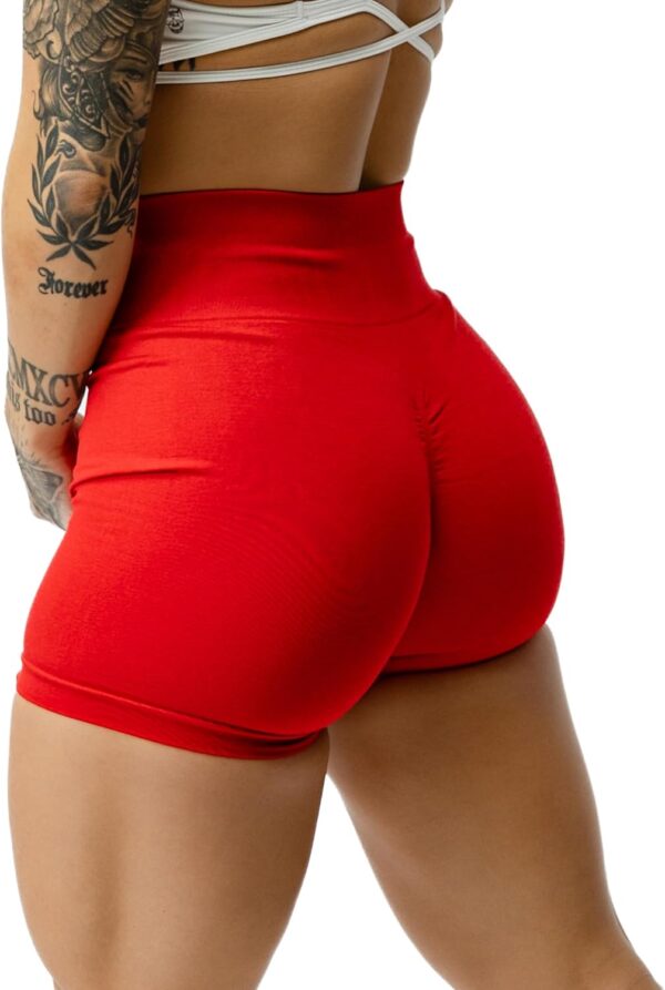 Gymreapers Infinity Seamless Workout Shorts High Waist Biker Shorts for Women Athletic Gym Running Pilates Yoga Sport Short