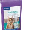 Virbac C.E.T. IntelliDent Cat Bites Dental Care Cat Treats for Healthy Teeth and Gums Fresh Breath Chicken Flavor 90 per Bag