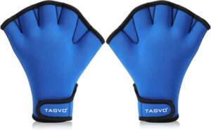 Aquatic Gloves for Helping Upper Body Resistance, Webbed Swim Gloves Well Stitching, No Fading, Sizes for Men Women Adult Children Aquatic Fitness Water Resistance Training