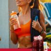 71ovj3VNSHL._AC_SL1500_.jpg Hydration + Energy Sugar-Free Powder Packets Electrolyte Agua Fresca Drink Mix, Caffeine & Theanine Hibiscus 15 Single Serve Sticks Low Calorie, Natural Colors & Flavors