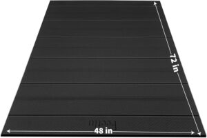 Foldable Yoga Mat - 6mm & 8mm Thick, Large, Lightweight, and Easy to Store - Anti-Slip Folding Exercise Mat for Yoga, Pilates, Home Workouts, and Floor Exercises