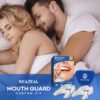 Mouth Guard for Grinding Teeth at Night: Moldable Dental Guard for Sleeping - Nighttime Protection for Teeth 4 Pack