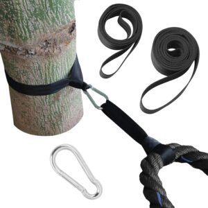 Battle Rope Anchor Strap Kit Accessories for Home Gym Outdoor Muscle Workout Equipment