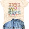 Celebrate Minds of All Kinds Shirt Women Autism Awareness T Shirt Mental Health Inspirational Short Sleeve Tee Tops