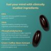 iwi life Brain Omega-3, 180 Softgels (90 Servings), Vegan Plant-Based Algae Omega-3 with EPA + DHA, Focus, Memory and Mood Support Dietary Supplement, Krill & Fish Oil Alternative, No Fishy Aftertaste