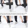 Sportneer Adjustable Ankle Weights 1 Pair 2 4 6 8 10 Lbs Leg Weight Straps for Women Men, Weighted Ankle Weights Set for Gym,Fitness, Workout,Walking, Jogging,1-5 lbs Each Ankle, 1 Pair 2-10 lbs