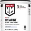 Muscle Milk Pro Series Creatine Powder Supplement, Unflavored, 1.1 Pound, 100 Servings, 5g Creatine Monohydrate, NSF Certified for Sport, Packaging May Vary