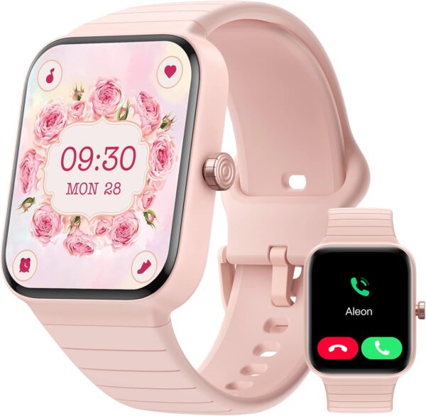 Parsonver Smart Watch((Answer/Make Calls), PSSW4SL Bundle with PSB10G
