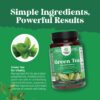 Green Tea Extract Capsules - Pure Extract - Weight Loss Pills - Burn Belly Fat - Metabolism Booster - Lose Weight Fast - for Men and Women Natural Detox Cleanse
