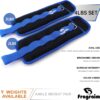 Ankle Weights for Women, Men and Kids - 1/2/3/4/6/8/10/12/15/20 LBS 1 Pair Strength Training Wrist/Leg/Arm Weight with Adjustable Strap for Jogging, Gymnastics, Aerobics, Physical Therapy
