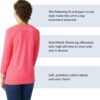 Care+Wear Women’s Long-Sleeve Chest Port Access Shirt – Women’s Long-Sleeve Shirt with Port Access for Central Line
