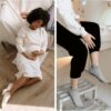Hstyle 6 Pairs of Yoga Socks with Grips for Women and Men,Ideal for Ballet,Barefoot Workout,Pilates Grip Socks Non Slip Socks